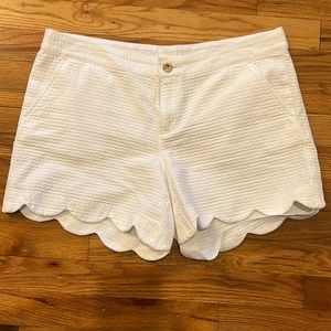 Lilly Pulitzer White Buttercup Shorts